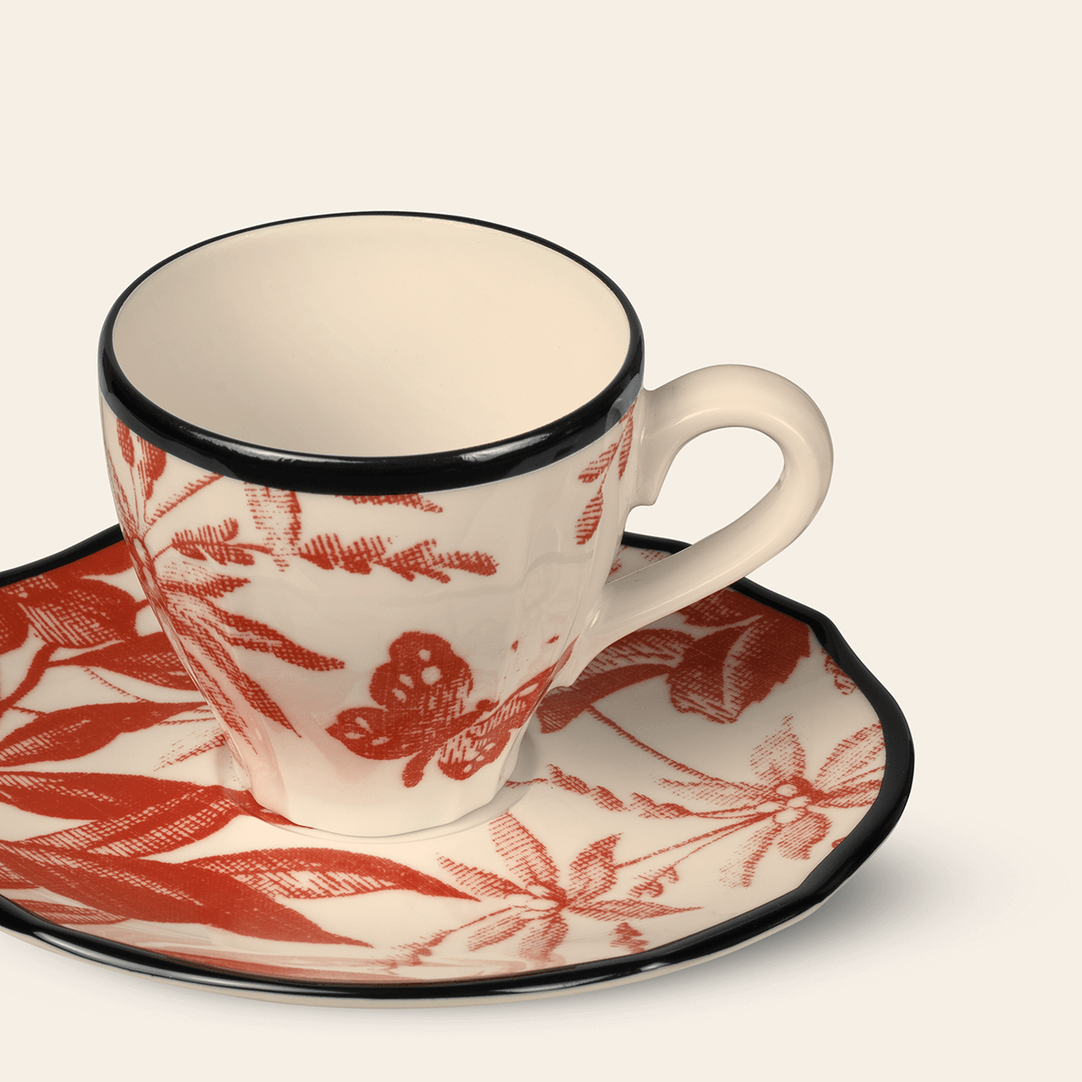 Herbarium Coffee Cup And Saucer Gucci Osteria Florence